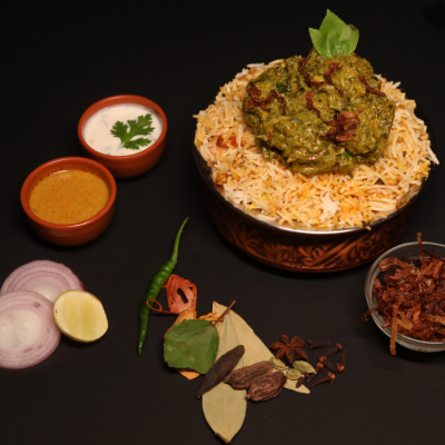 Gongura Chicken Biryani