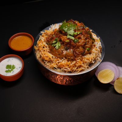 Mushroom Capcicum Biryani